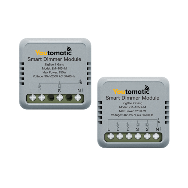 2 Channel Zigbee Dimmer Module | Youtomatic Solutions