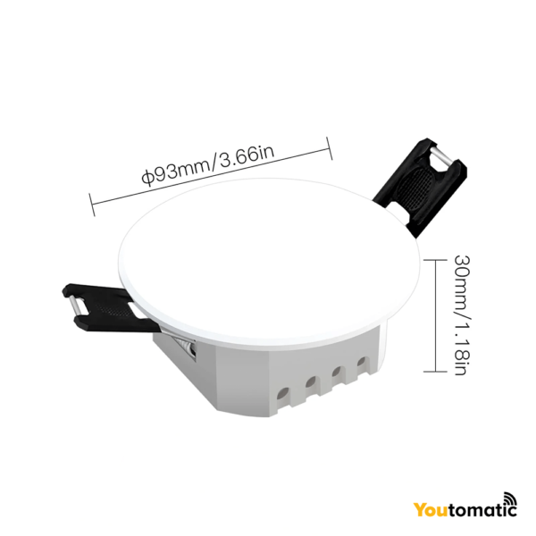 Youtomatic Zigbee mmWave Sensor (Ceiling Mounted)